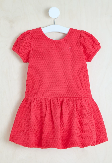 George Bow Bubble Hem Dress