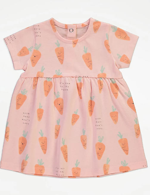 George Carrots Print Frock