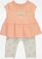 George "Happy Flower Friend" Frock & Trouser Set
