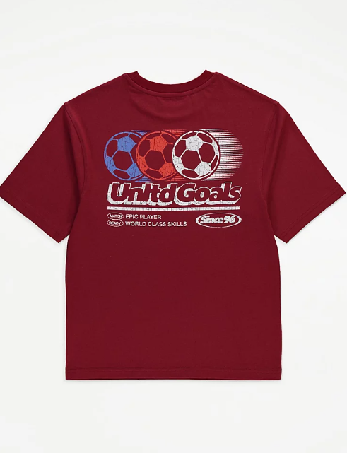 George Retro Football Pack Of 3 T-Shirts