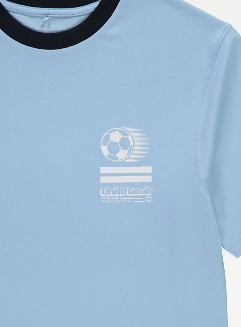 George Retro Football Pack Of 3 T-Shirts