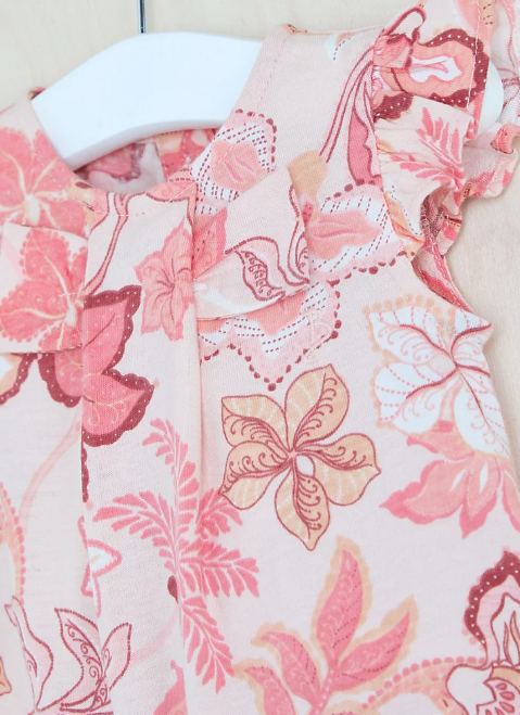 George Floral Frill Bow Romper