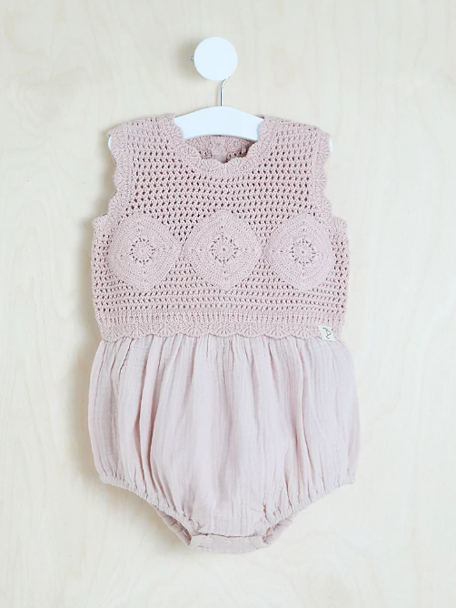 George Crochet Romper