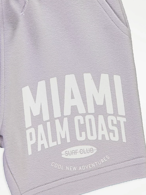George "Miami Palm Coast" Shirt & Short Set