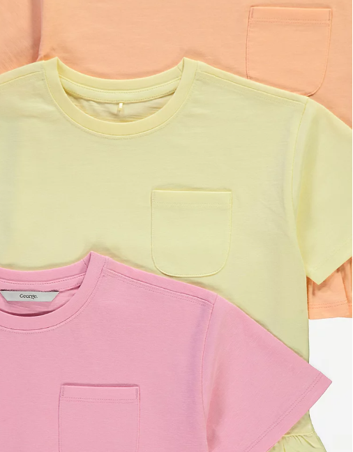 George Pack Of 3 Pocket Tops