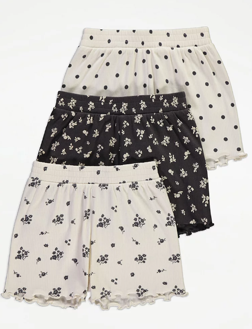 George Pack Of 3 Shorts