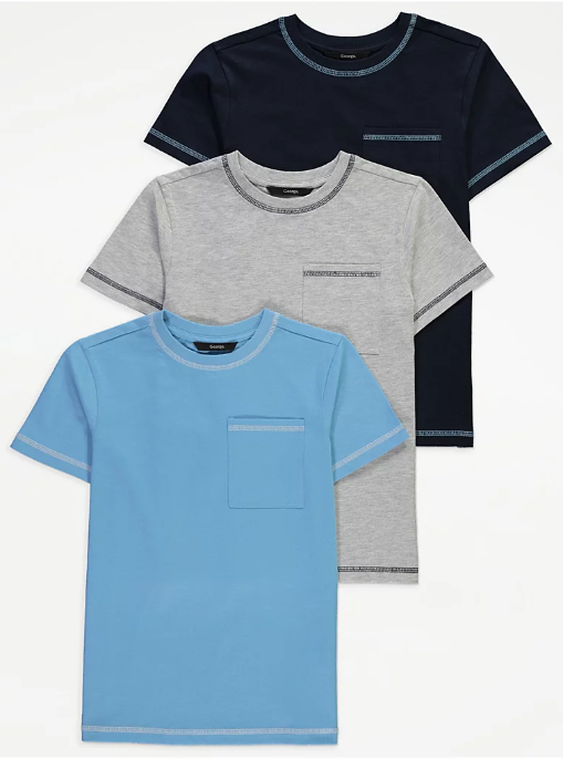 George Pack Of 3 T-Shirts