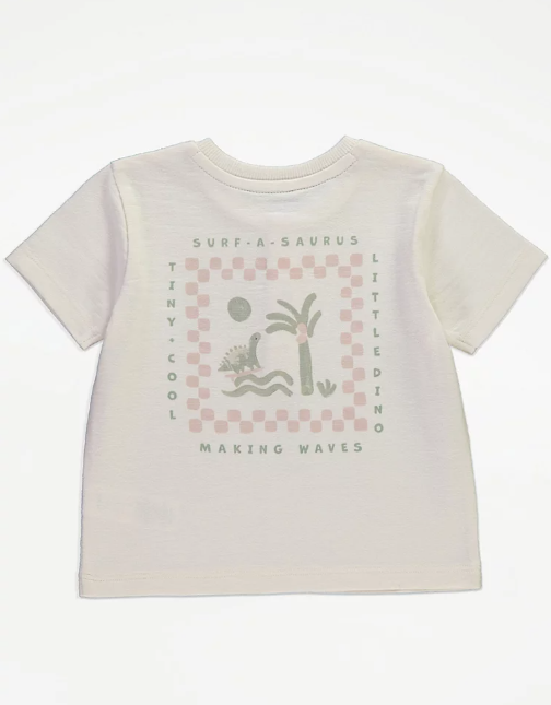 George "Surf-A-Saurus" Pack of 4 T-shirts