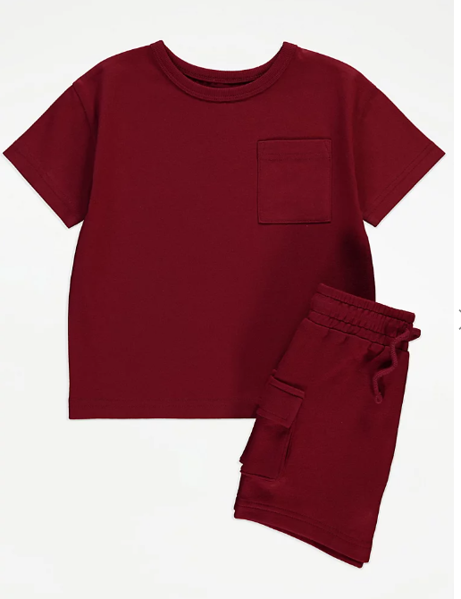 George T-Shirt and Cargo Short Set