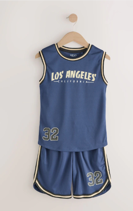 Next "Los Angles" Shirt and Shorts Set