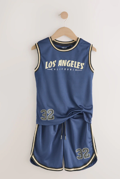 Next "Los Angles" Shirt and Shorts Set