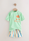 Next Green Dino Swim Wear Set
