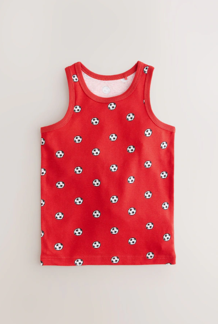 Next "Goal" Pack of 3 Sleeveless Shirts