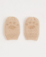 George Teddy Bear Bobble Hat and Mittens Set