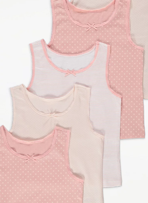 George Pack of 5 Vests