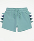 George Teal Dinosaur Spike T-Shirt and Shorts Set
