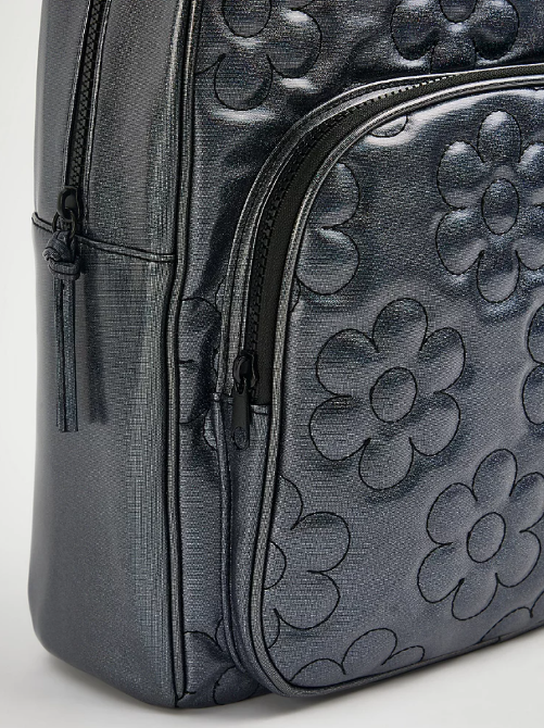 George Embossed Flower Backpack