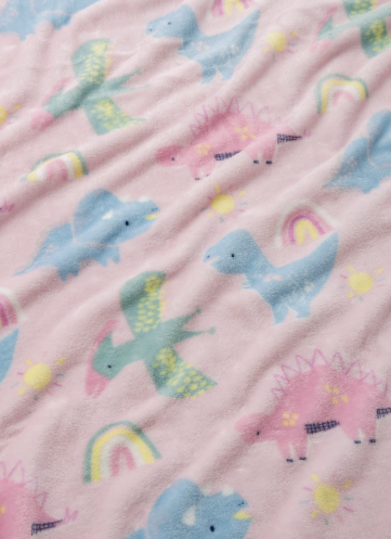George Baby dinos Print Blanket