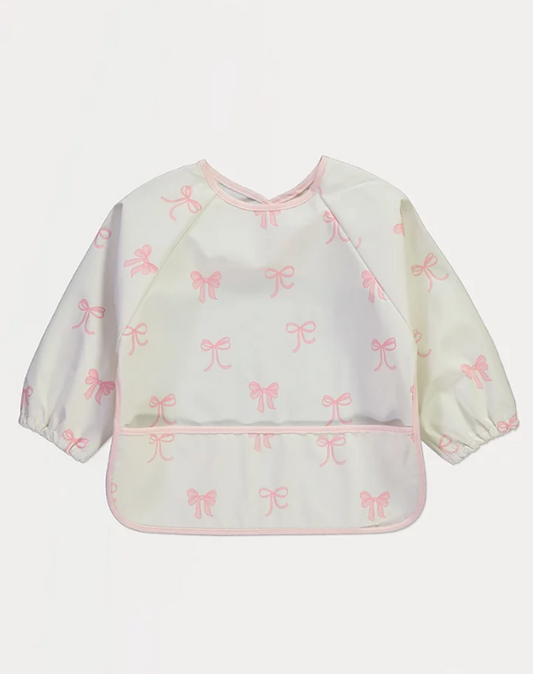 George Bow Print Coverall Bib