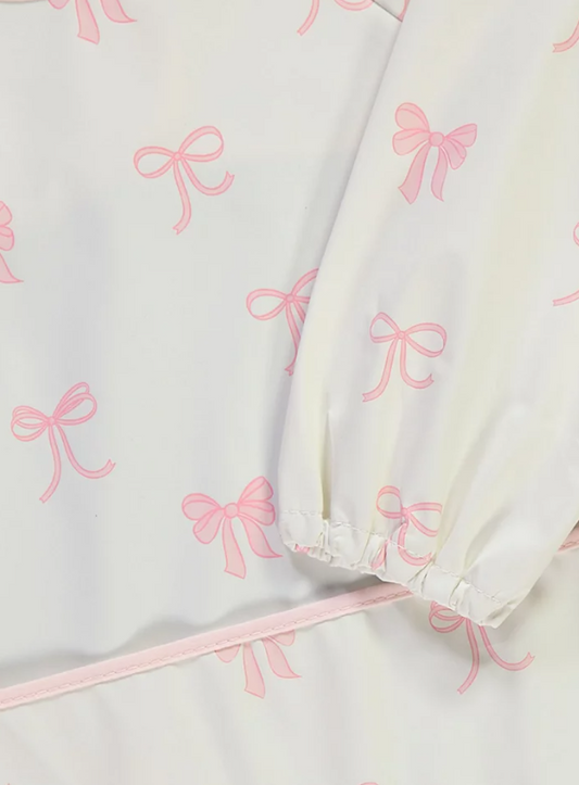 George Bow Print Coverall Bib