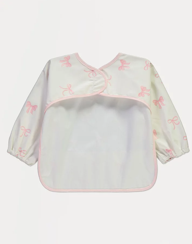 George Bow Print Coverall Bib