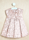 George Jacquard Bow Dress