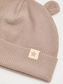 George Pack of 2 Neutral Ear Ribbed Caps