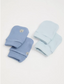George Pack of 2 Elephant Print Hats and Mittens Set