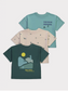 George "Time for an adventure" pack of 3 T-Shirts