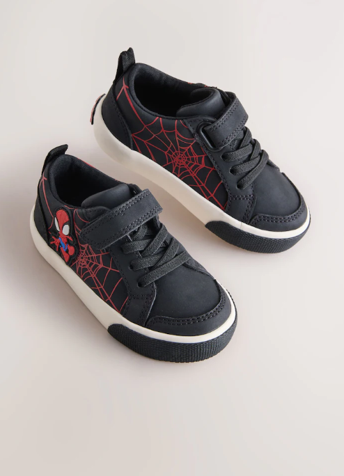 Next "Spiderman" Fastening Elastic Lace Trainers