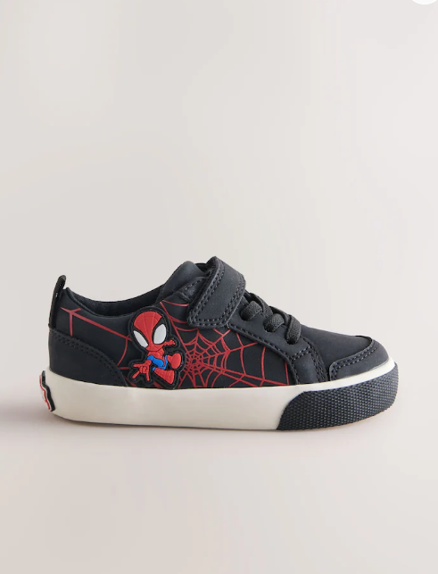 Next "Spiderman" Fastening Elastic Lace Trainers