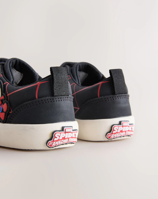 Next "Spiderman" Fastening Elastic Lace Trainers
