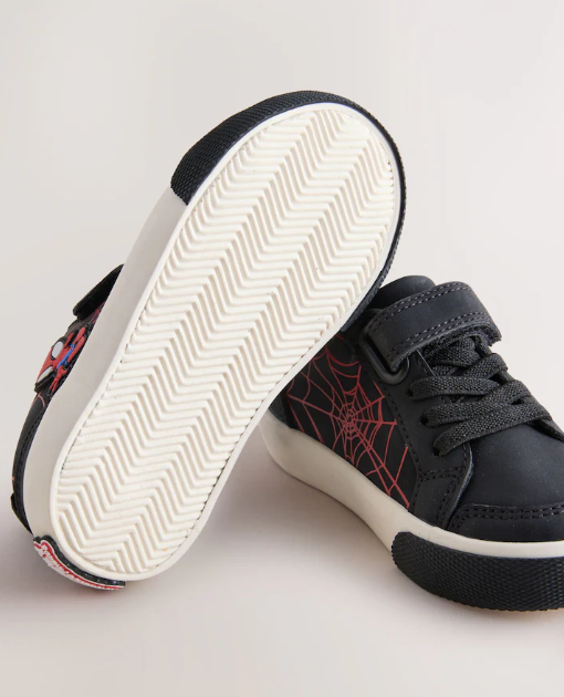 Next "Spiderman" Fastening Elastic Lace Trainers