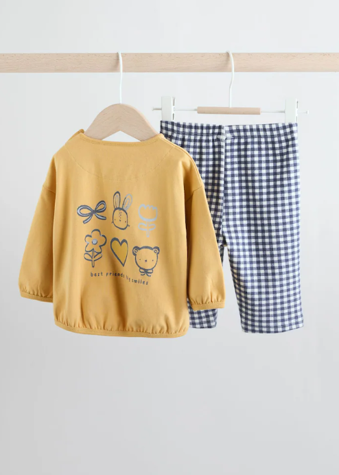 Next "Best Friends" Shirt & Trouser Set