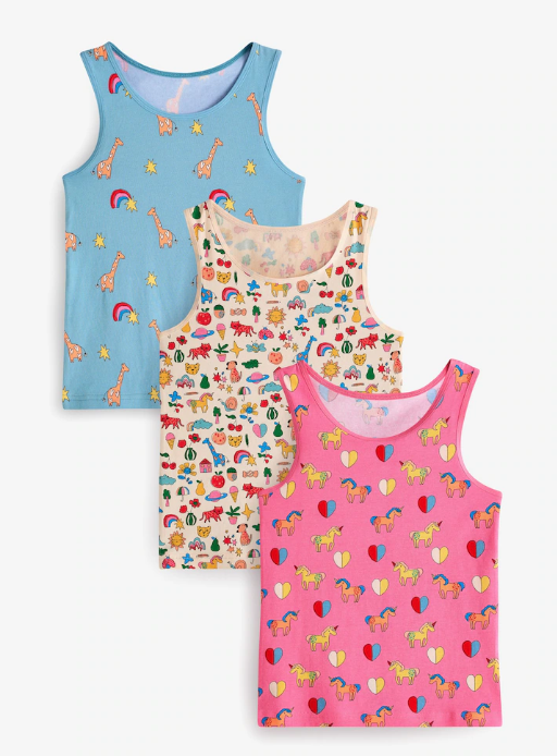 Next Fairy Pack of 3 Vests