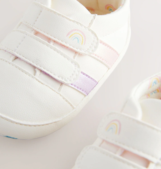 Next Rainbow Touch Fasten Trainers