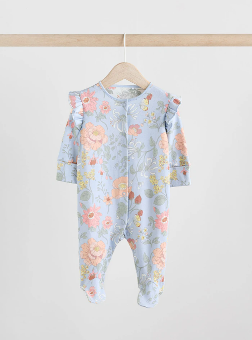 Next Floral Sleepsuit