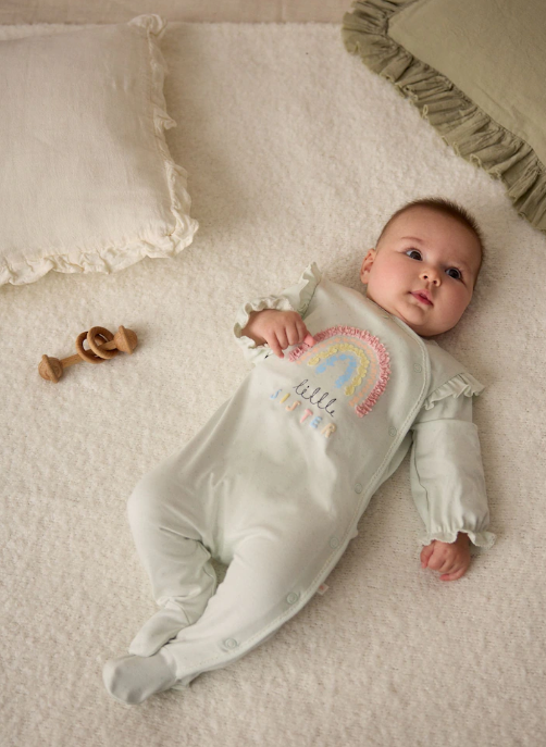 Next "Hello Sister" Sleepsuit