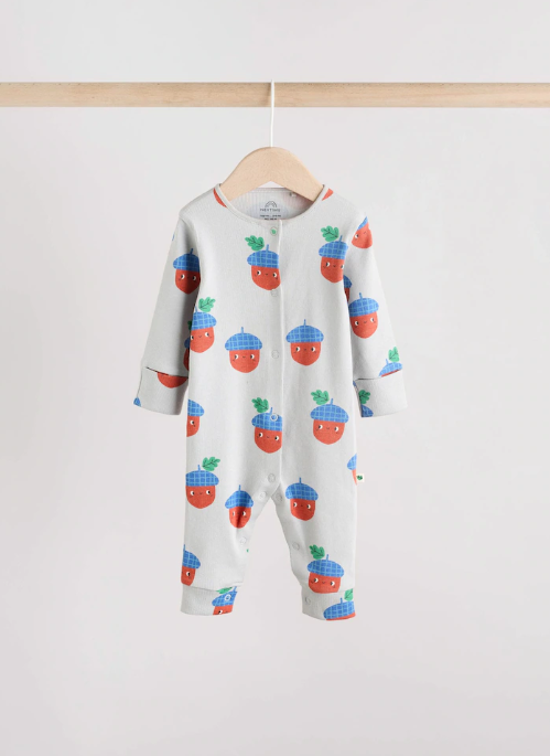 Next Ribbed Sleepsuit