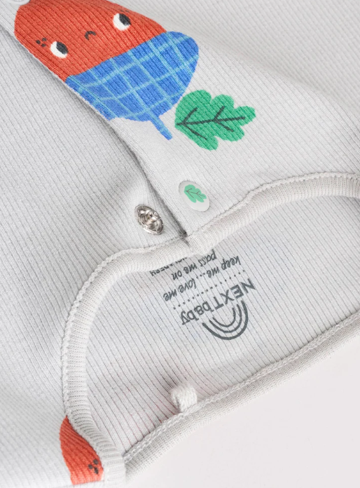 Next Ribbed Sleepsuit