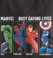 H&M "Marvel Busy Saving Lives" Shirt & Trouser Set