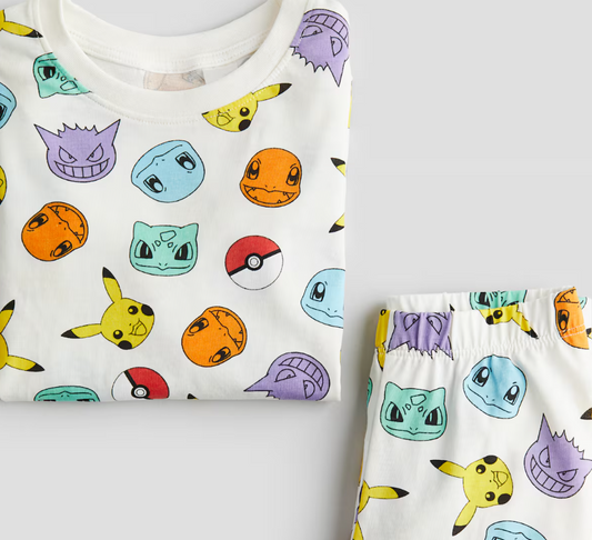 H&M Pokémon Print Shirt & Trouser Set