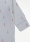 George Pear Print  Zip Fasten Wadded Sleepsuit