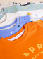 George Pack of 5 "Happy Crew" Long Sleeve Bodysuits