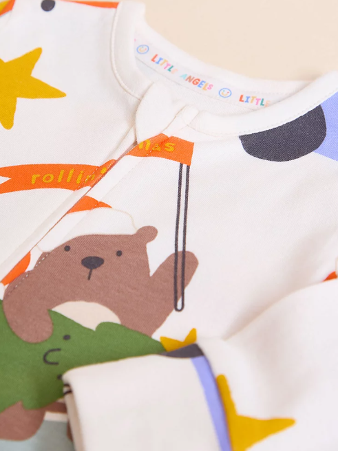 George Penguin Sleepsuit and Hat Outfit
