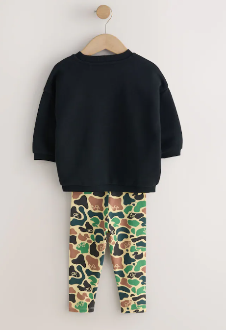 Next Duck Sweat Shirt and Trouser Set