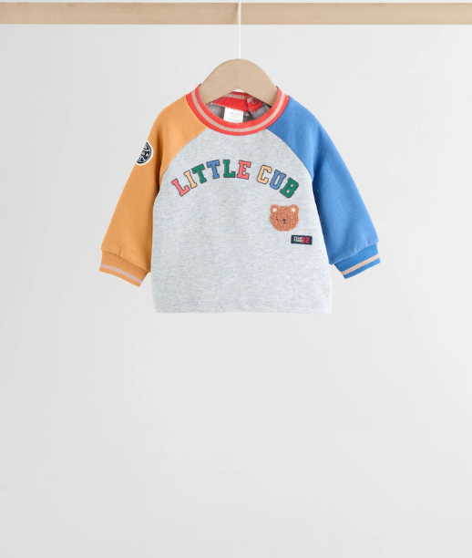 Next "Little Club " Sweat Shirt and Trouser Set