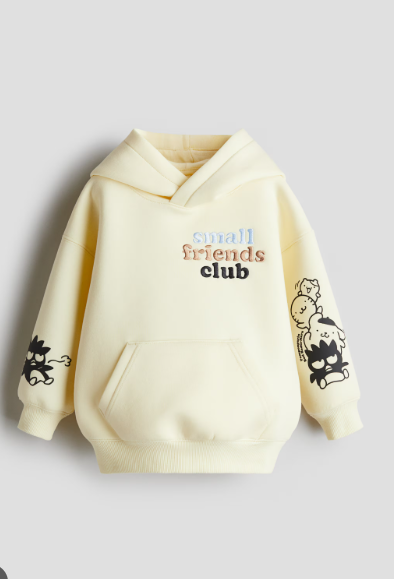 H&M Motif-Detail scuba Hoodie