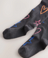 Next "Heart and Star" Print Tights