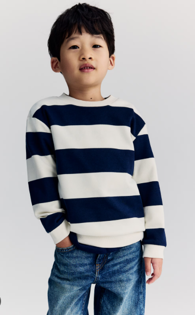 H&M Stripes Sweatshirt